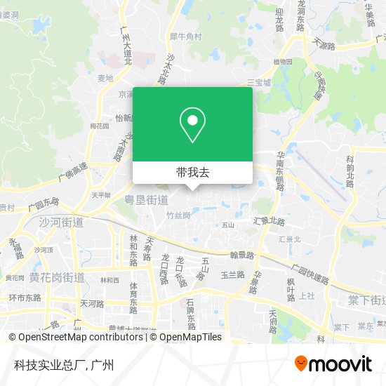 科技实业总厂地图