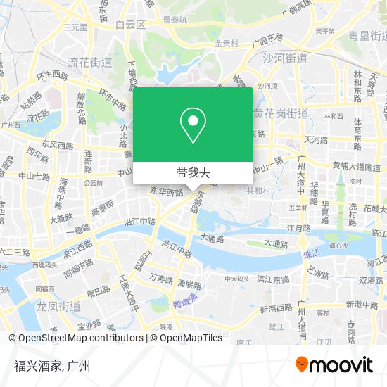 福兴酒家地图