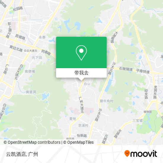 云凯酒店地图