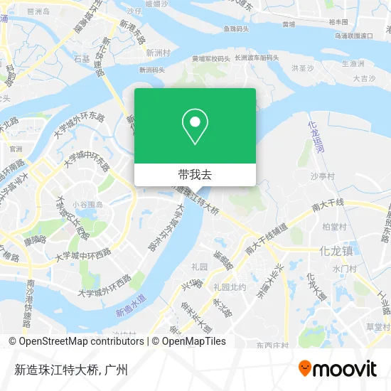 新造珠江特大桥地图