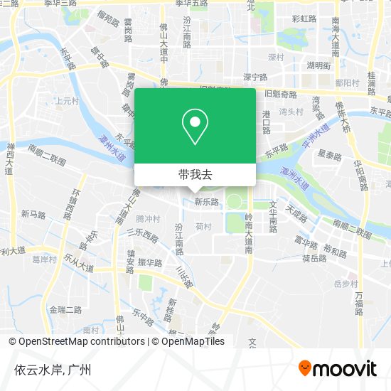 依云水岸地图