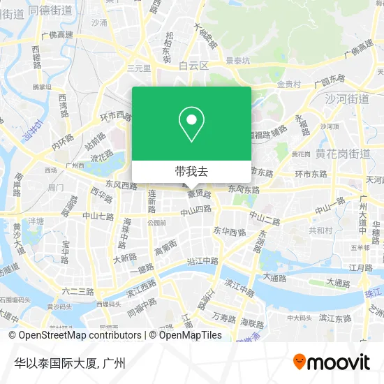 华以泰国际大厦地图