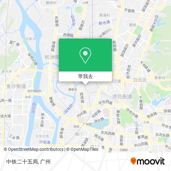 中铁二十五局地图