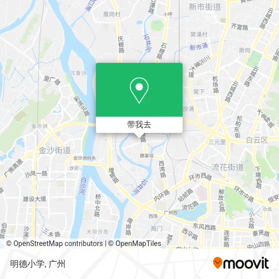 明德小学地图