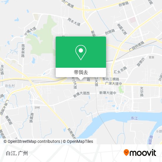 白江地图