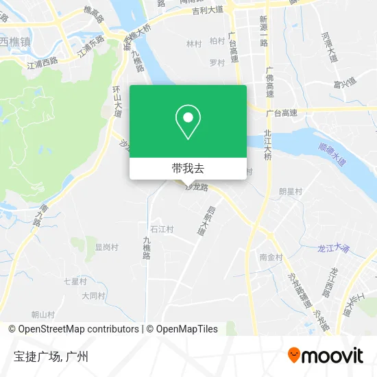 宝捷广场地图