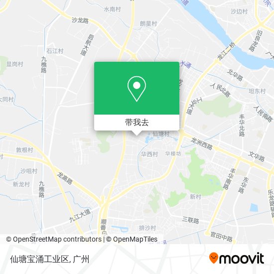 仙塘宝涌工业区地图