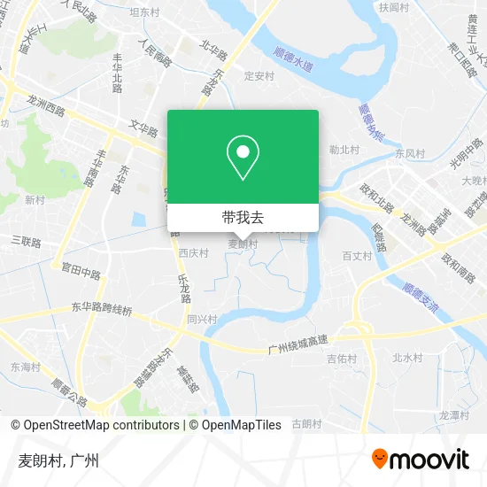 麦朗村地图