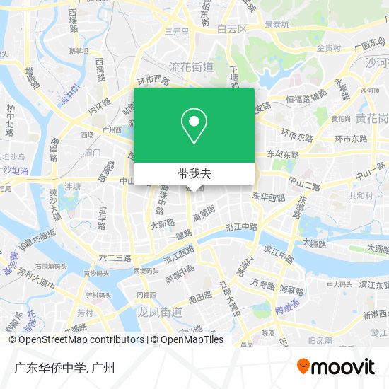 广东华侨中学地图