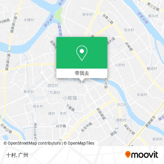 十村地图
