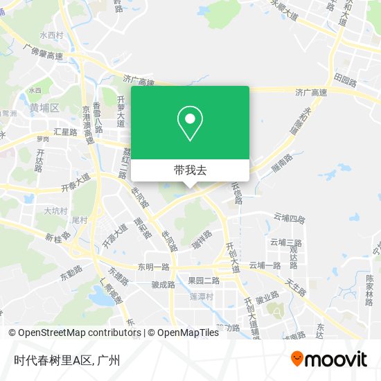 时代春树里A区地图