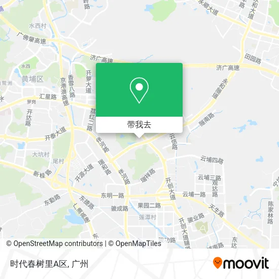 时代春树里A区地图