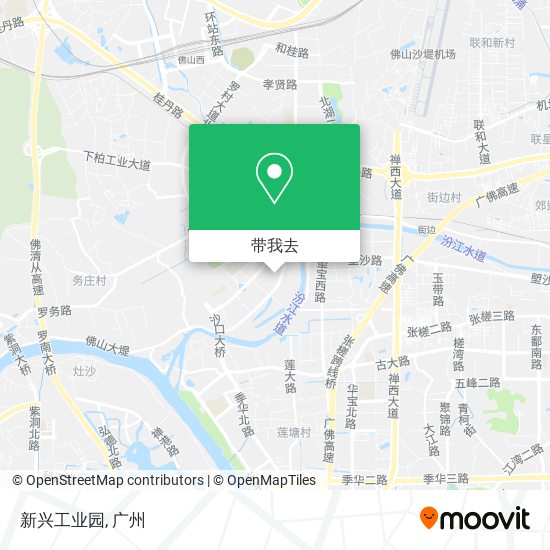 新兴工业园地图