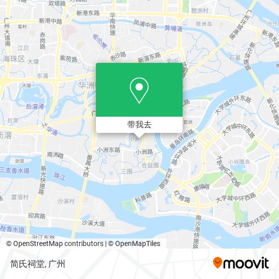 简氏祠堂地图