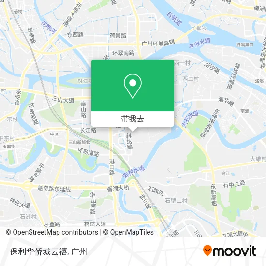 保利华侨城云禧地图