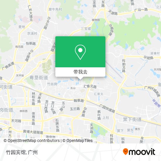 竹园宾馆地图