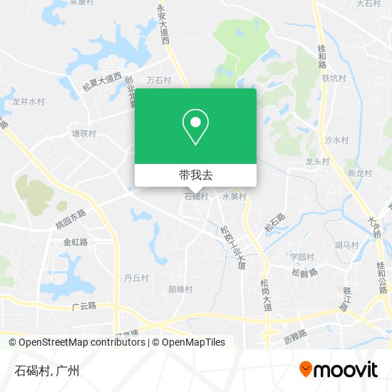 石碣村地图