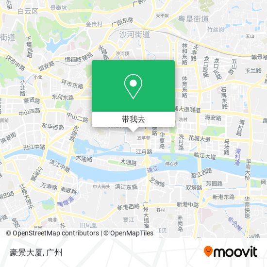 豪景大厦地图