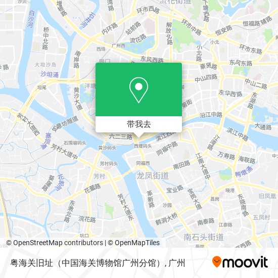 粤海关旧址（中国海关博物馆广州分馆）地图