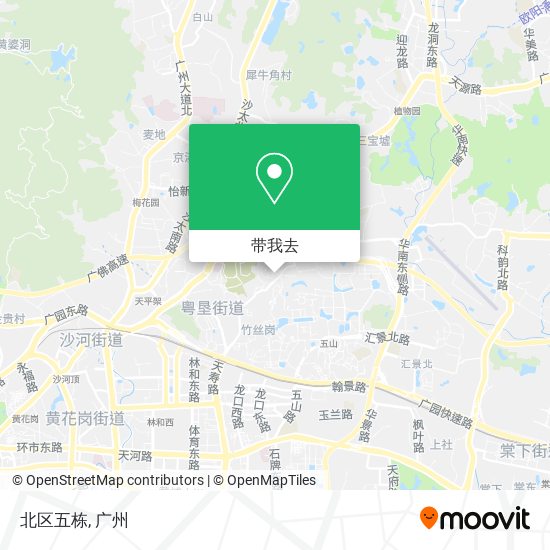 北区五栋地图