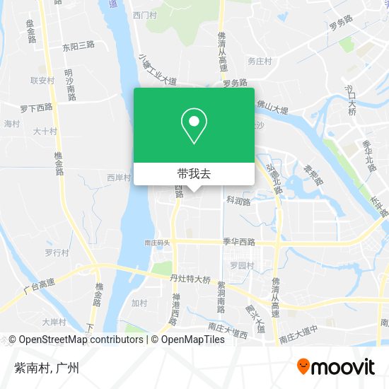 紫南村地图
