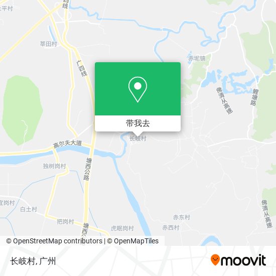 长岐村地图