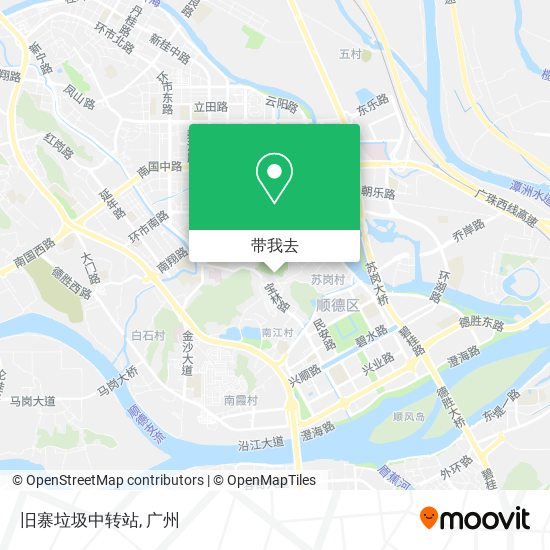 旧寨垃圾中转站地图