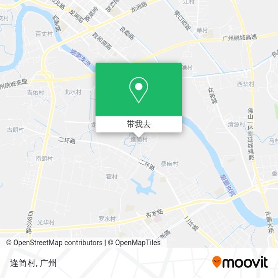 逢简村地图