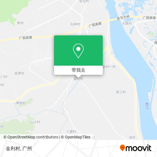 金利村地图