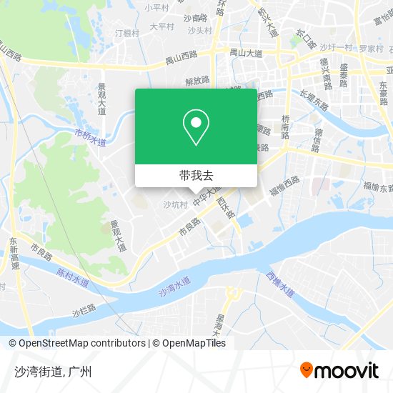 沙湾街道地图