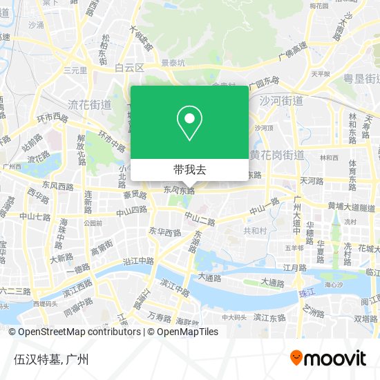 伍汉特墓地图