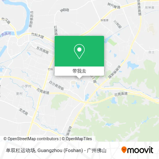 单双杠运动场地图
