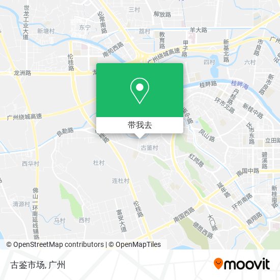 古鉴市场地图