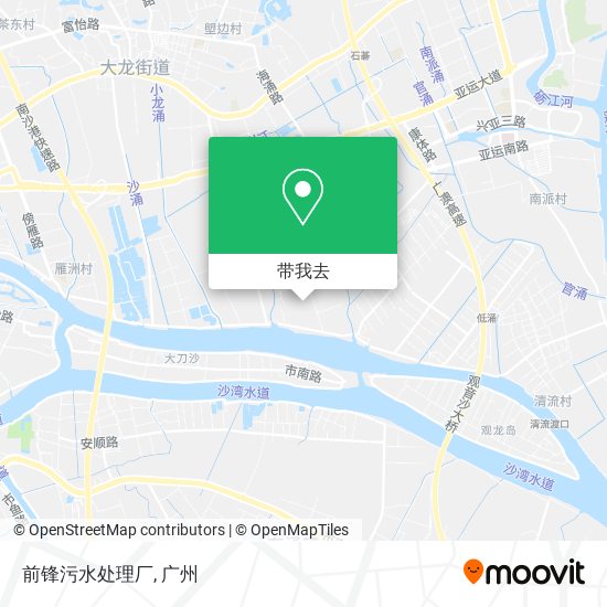 前锋污水处理厂地图