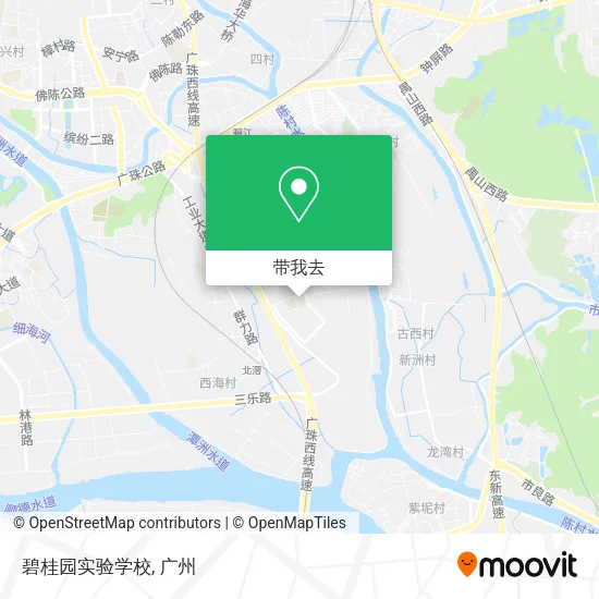 碧桂园实验学校地图