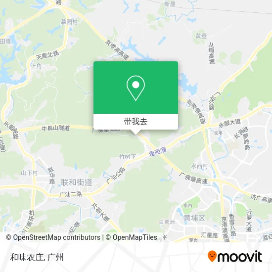 和味农庄地图