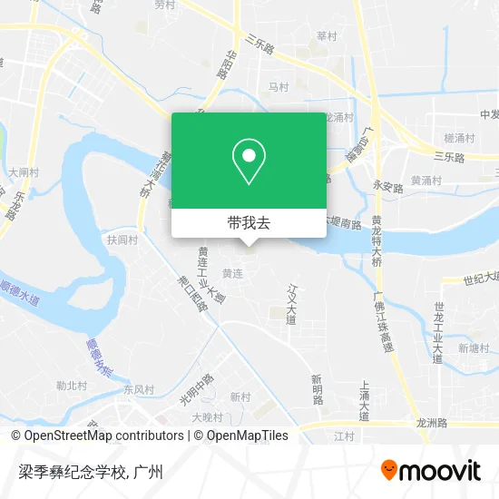 梁季彝纪念学校地图
