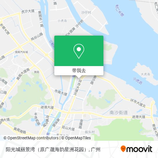 阳光城丽景湾（原广晟海韵星洲花园）地图