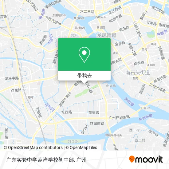 广东实验中学荔湾学校初中部地图