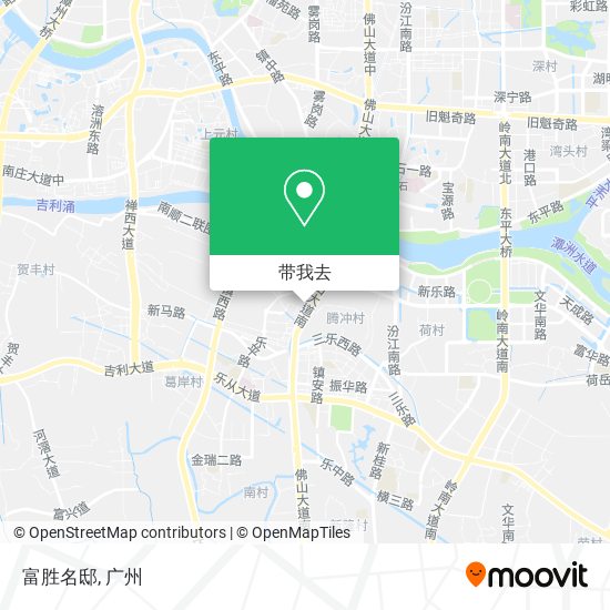 富胜名邸地图