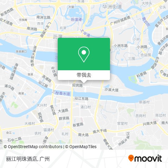丽江明珠酒店地图
