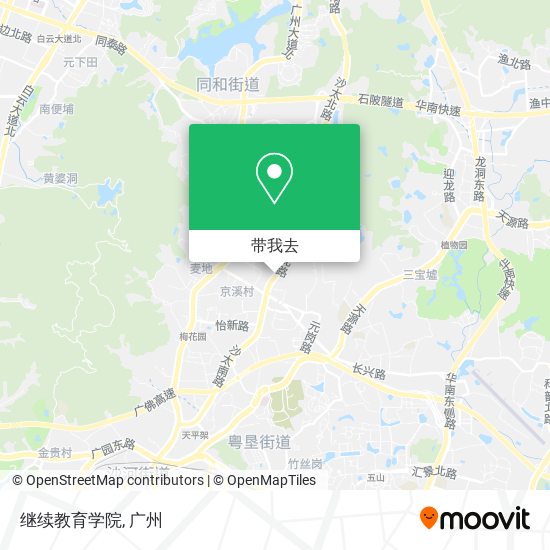 继续教育学院地图