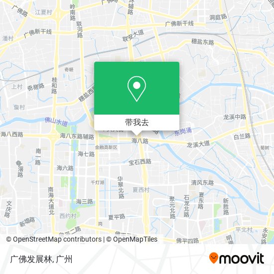 广佛发展林地图