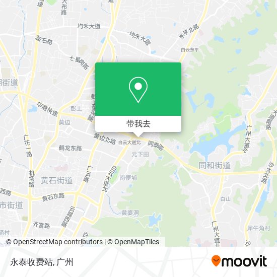 永泰收费站地图