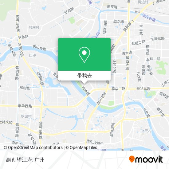 融创望江府地图