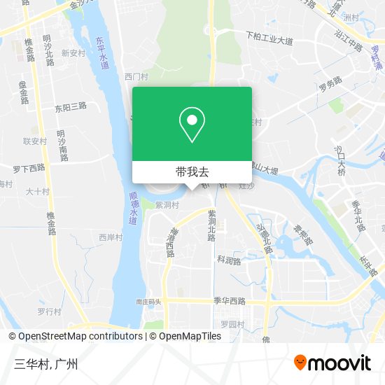三华村地图
