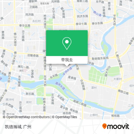 凯德瀚城地图
