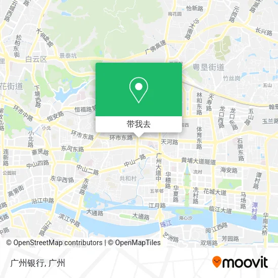 广州银行地图