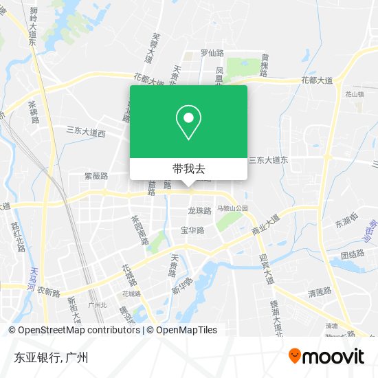 东亚银行地图