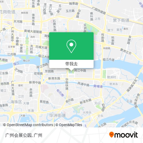 广州会展公园地图